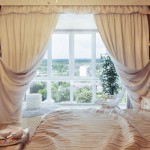 Шторы и тюль в спальню: правила и детали