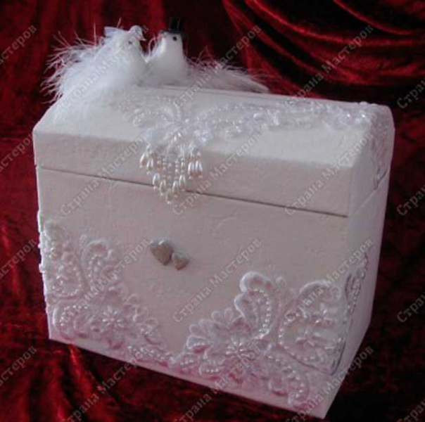 Коробка для денег на свадьбе своими руками из дерева