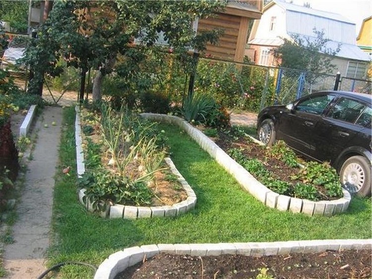 Грядки на даче своими руками: как сделать красивый огород (36 фото)