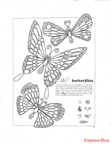 Квиллинг бабочка: мастер-класс для начинающих с фото и видео