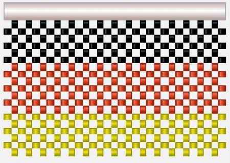 Схемы вышивки бисером различных флагов стран мира