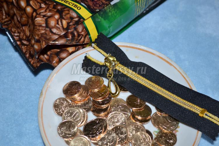 Мастер-класс по кофейному топиарию своими руками с монетами