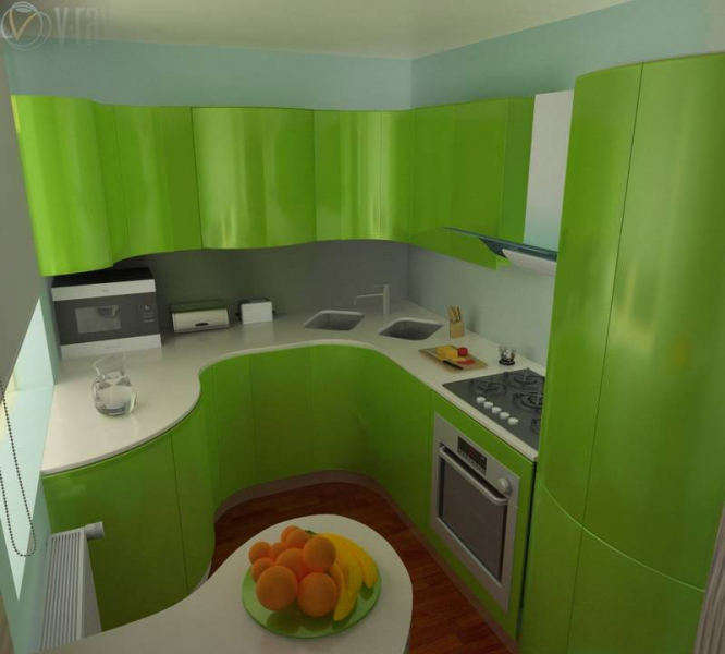Как выполнить дизайн кухни в хрущевке 6 кв м с холодильником