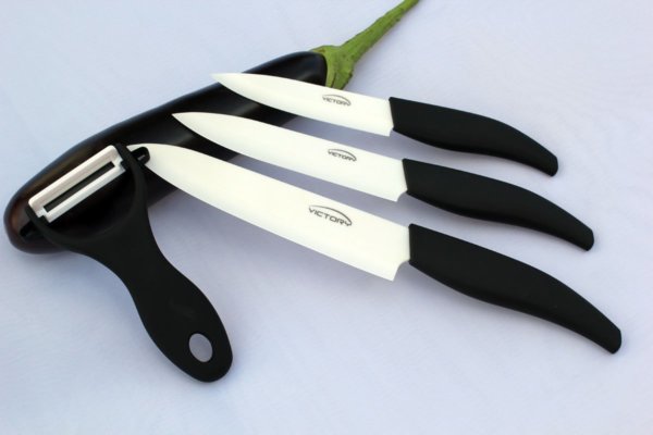 Правила заточки керамических ножей