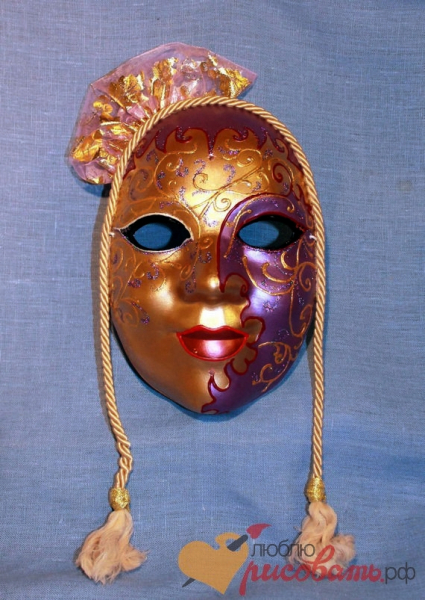 Венецианские маски своими руками с вышивкой: мастер-класс с фото