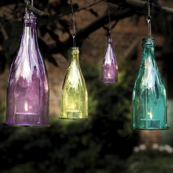 Уличное дачное освещение своими руками: 10 элементарных идей для садовых светильников (48 фото)