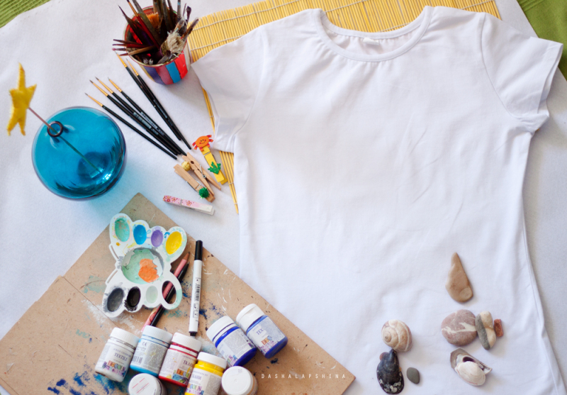 Роспись футболок: мастер-класс по батику для детей с фото и видео