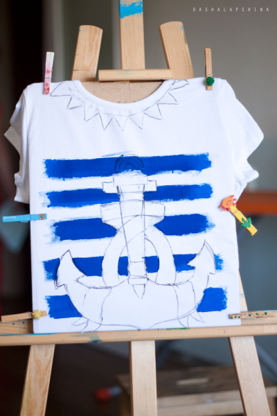 Роспись футболок: мастер-класс по батику для детей с фото и видео