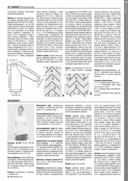 Вязание спицами от Burda. Журнал «VERENA №1 2019»