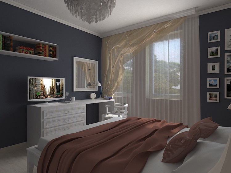 Дизайн спальни 12 кв. м: как обустроить небольшую комнату + готовые планировки (36 фото)