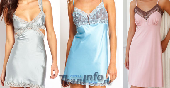 Сорочечная ткань: ночные сорочки из шелка