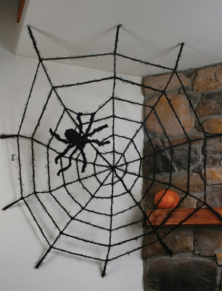 Как сделать паутину на Хэллоуин своими руками
