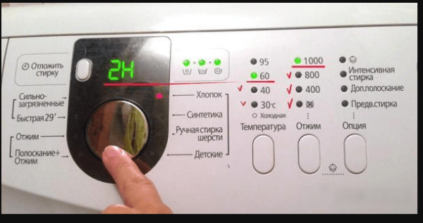 Что обозначают значки на панели стиральной машины