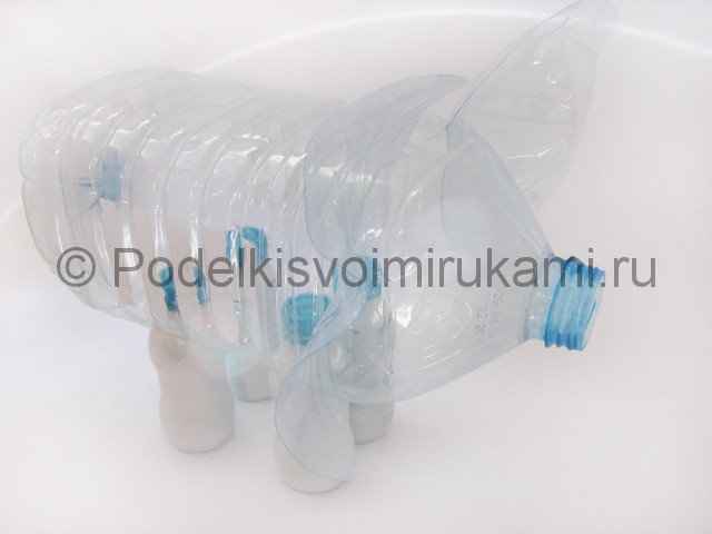 Слон из пластиковой бутылки своими руками с фото и видео