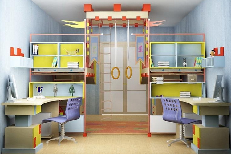 Дизайн детской комнаты в хрущевке (45 фото)