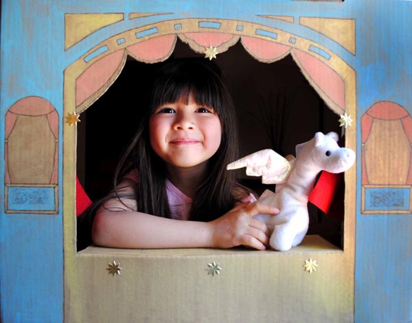 Ширма для кукольного театра своими руками в детском саду с видео