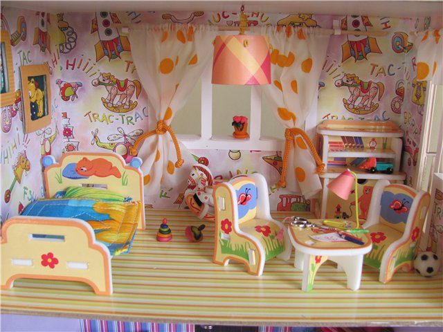 Кукольный домик из фанеры своими руками с фото и видео