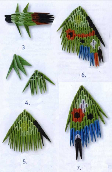 Бабочка оригами: простая схема из купюры и из модулей с фото и видео