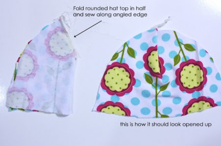Как сшить шапочку для новорожденного: выкройка с описанием по кройке и шитью