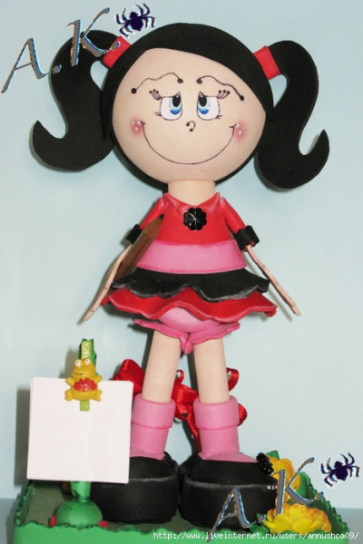 Куклы из фоамирана: выкройки с фото и видео мастер-классами
