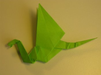 Оригами дракон из бумаги: как сделать для начинающих со схемой и видео