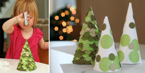Как сделать конус из картона для елки своими руками: схема с фото и видео