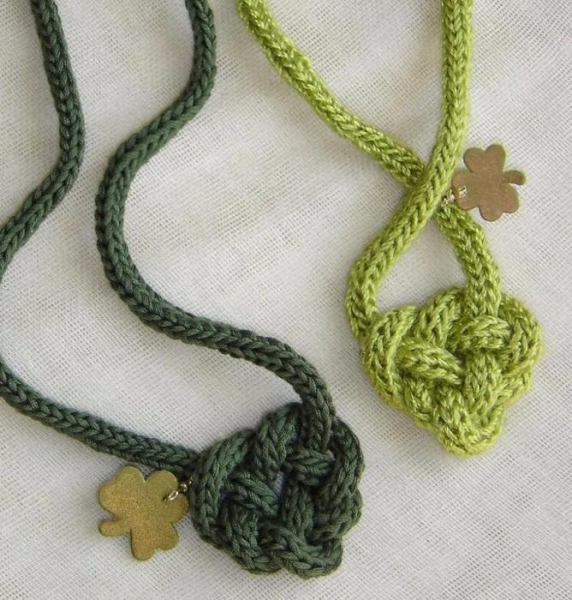 Кельтский узел удачи — схема плетения 