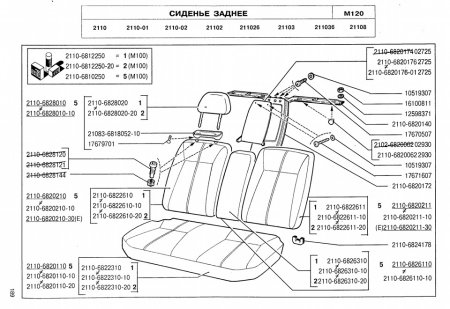 Автомобильные чехлы на на ваз 2107: выкройка с описанием по шитью авточехлов на сиденья