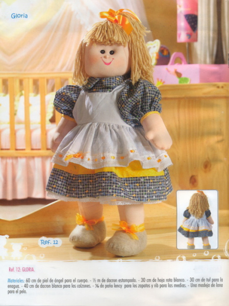 QUILI - 135. Журнал с выкройками текстильных кукол