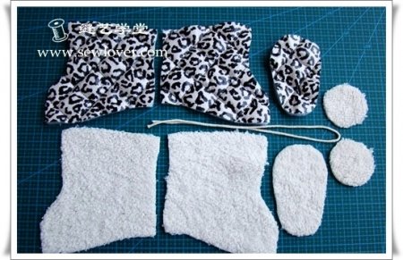 Как сшить домашние тапочки - сапожки своими руками:  выкройка и мастер класс по пошиву