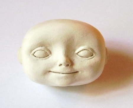 Как слепить голову куколки из полимерной глины