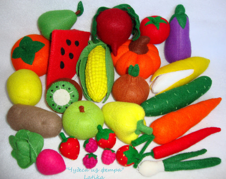 Это просто: лепим овощи из пластилина с пошаговой инструкцией