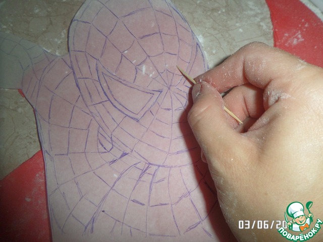 Человек-паук из мастики пошагово: мастер-класс с фото и видео
