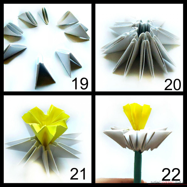 Оригами из модулей для начинающих: схемы поделок с фото и видео