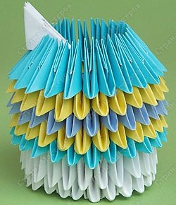 Заяц оригами из бумаги: схема сборки из модулей с видео и фото