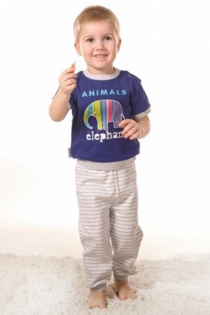 Детская пижама для мальчика: выкройка с описанием