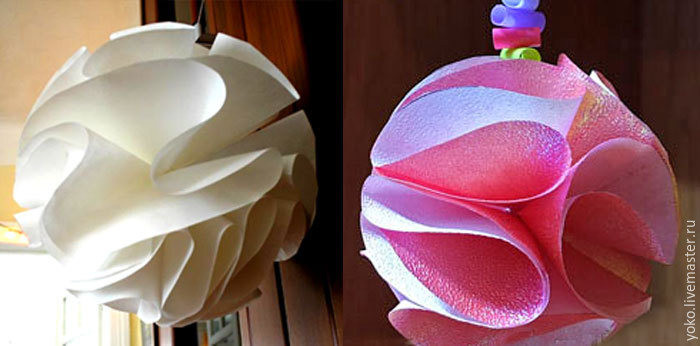 Бумажные шары своими руками для декора: мастер-класс со схемами