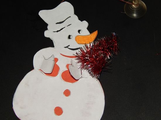 Снеговик своими руками из подручных материалов с фото и видео