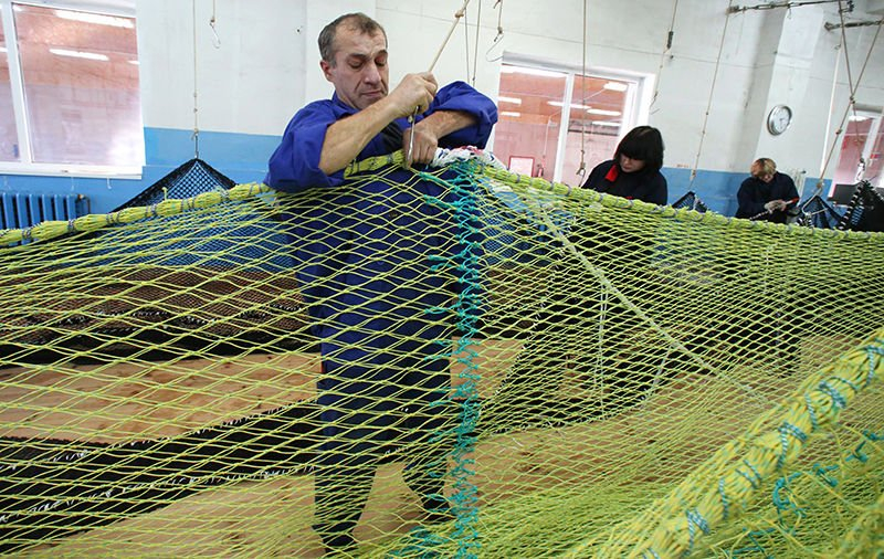 Станки для вязания рыболовных сетей