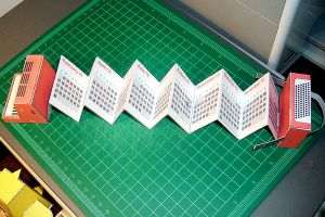 Гармошка из бумаги: поделки в технике оригами со схемами