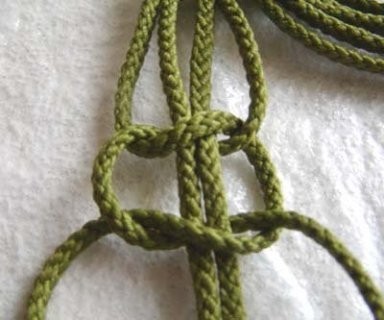 Пояс в технике макраме: схема плетения своими руками
