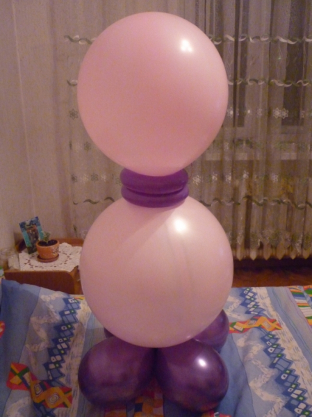 Поделка Лунтик своими руками из шаров и из фетра с фото и видео