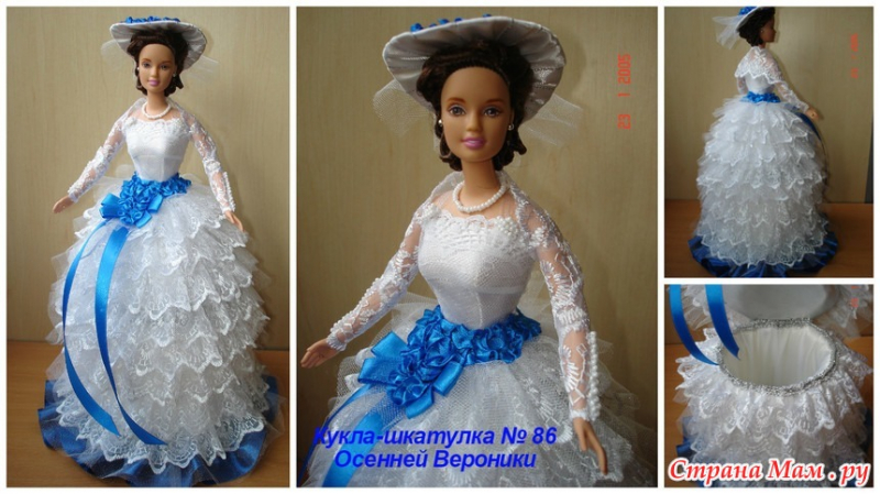 Кукла-шкатулка своими руками: мастер-класс с фото и видео