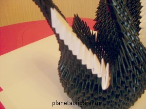 Поделки из модулей оригами: большие животные и лебедь с мк и видео