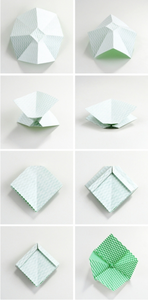 Оригами бантик из бумаги: пошаговая инструкция с видео и схемой