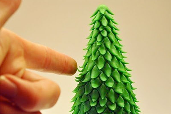 Как сделать елку из пластилина своими руками пошагово с фото и видео