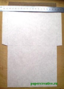 Как сделать конверт из листа А4 для письма и для денег с видео