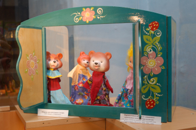 Ширма для кукольного театра ручной работы для детского сада с видео