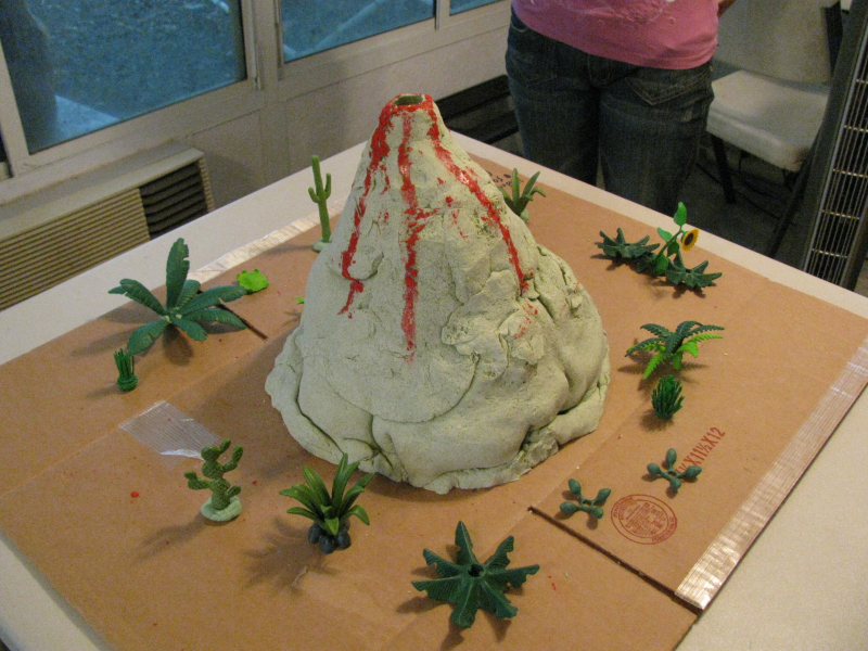 Вулкан своими руками из соды и уксуса с видео и фото