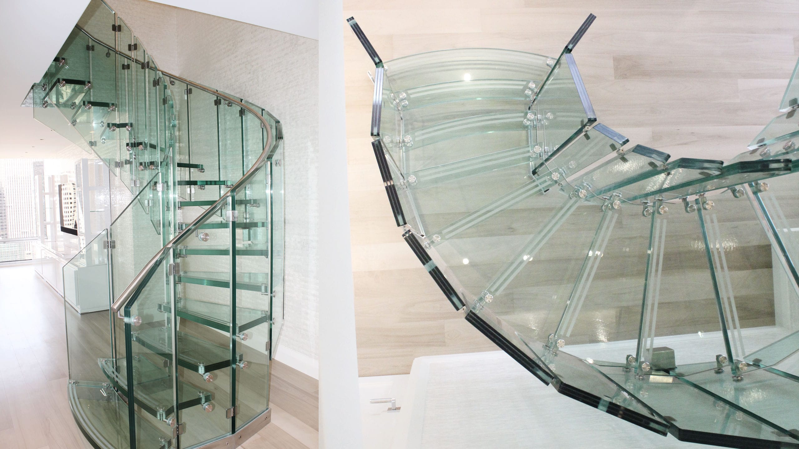 Гнутые конструкции. Стеклянная винтовая лестница. Винтовая лестница со стеклянным ограждением. Стеклянные перила для винтовых лестниц. Перила со стеклом.